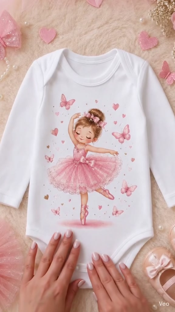 Body Bebê Manga Longa Estampado 100% Algodão Menina e Menino Roupa Infantil Enxoval P M G