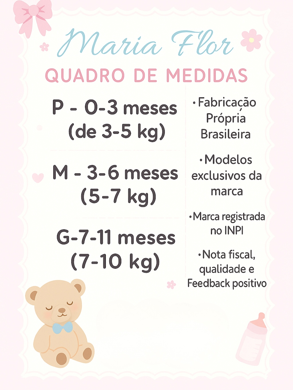 Conjunto Roupa Moda Bebê Menina Algodão infantil Conjuntinho Roupinha Feminino bordado calça e Body