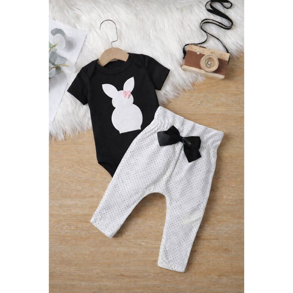 Conjunto Roupa Bebê Menina Body Calça Feminino Algodão Moda Bordado infantil Conjuntinho Roupinha
