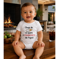 Body Bebê Churrasco do Papai Manga Curta 100% Algodão Unissex Roupa Divertida para Bebê Presente Dia dos Pais